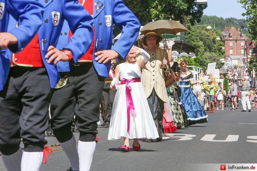 Rakoczyfest in Bad Kissingen mit Umzug; Foto: Barbara Herbst