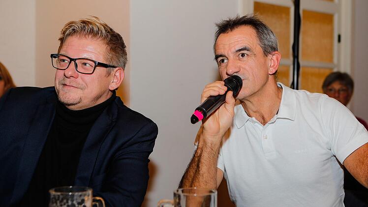 Frank Wilzok und Wolfgang PanzerFoto: Matthias Hoch