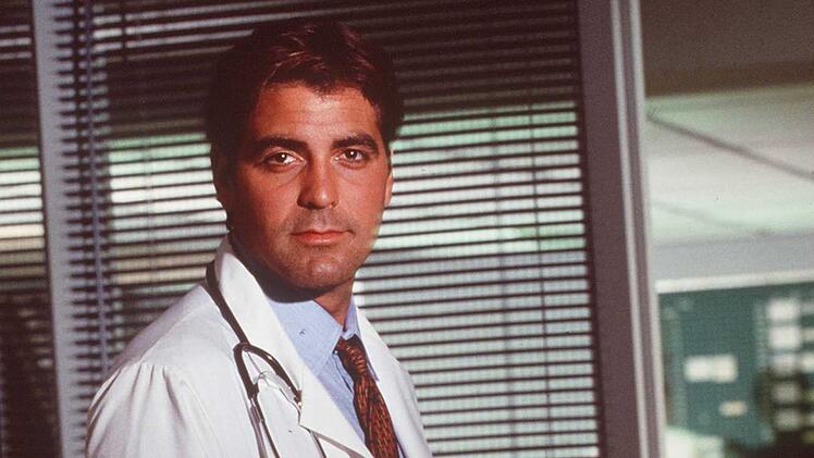 Eine seiner bekanntesten Rollen: George Clooney als Dr. Doug Ross in der Serie "Emergency Room".