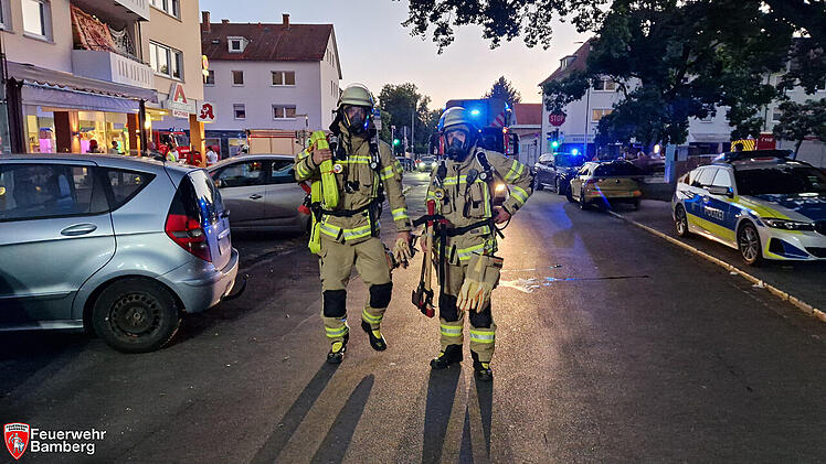 Brandeinsatz f&uuml;r Bamberger Feuerwehr - Rauchentwicklung in Wohnhaus