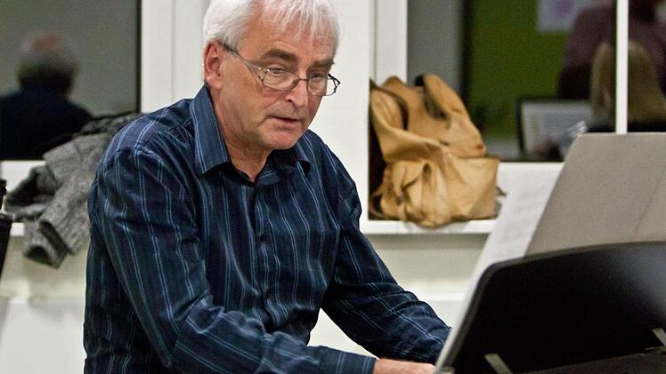 Vielseitig am E-Piano: Hans-Rudolf Timmig.