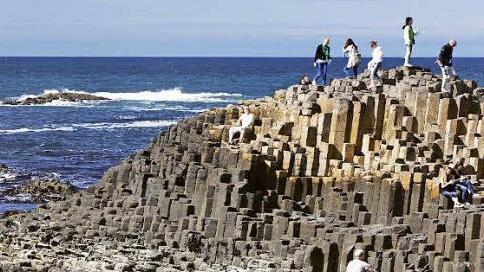 Giant's Causeway - ob nun Werk eines Riesen und abgekühlte Lava, die Landschaft ist so oder so einen Besuch wert.