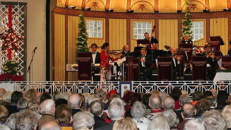 Winterzauber-Matinee der Kurkapelle.
