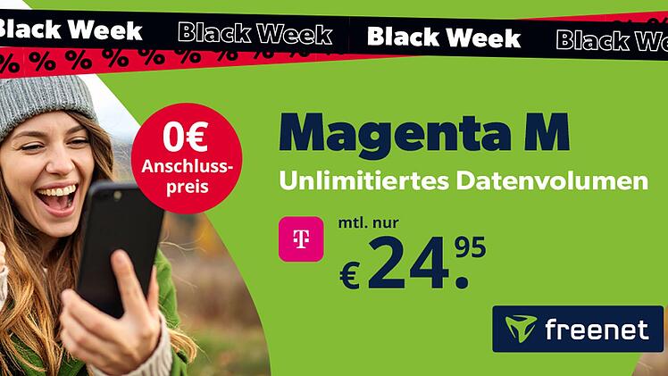 Magenta Mobil M Unlimited: Black Friday-Deal im Telekom-Netz – Jetzt unschlagbar günstig!