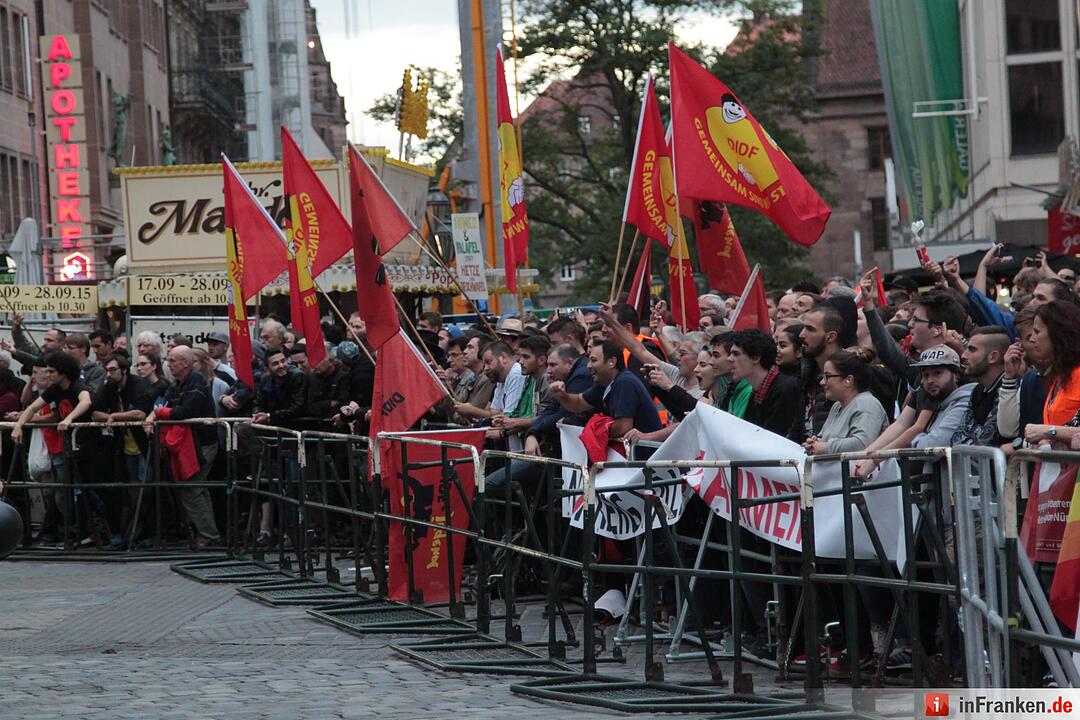 Demo gegen Neonazis in Nürnberg