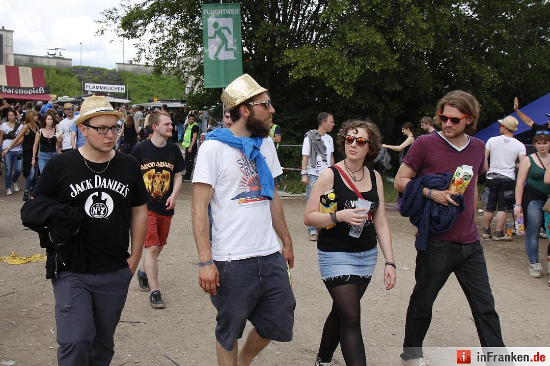 Rock im Park 2016 - Das Festivalgelände am Samstag