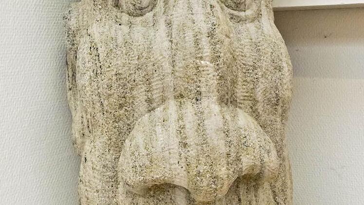 Mario Biereigel: Hüter Casimir (Sandstein). Foto: Jochen Berger