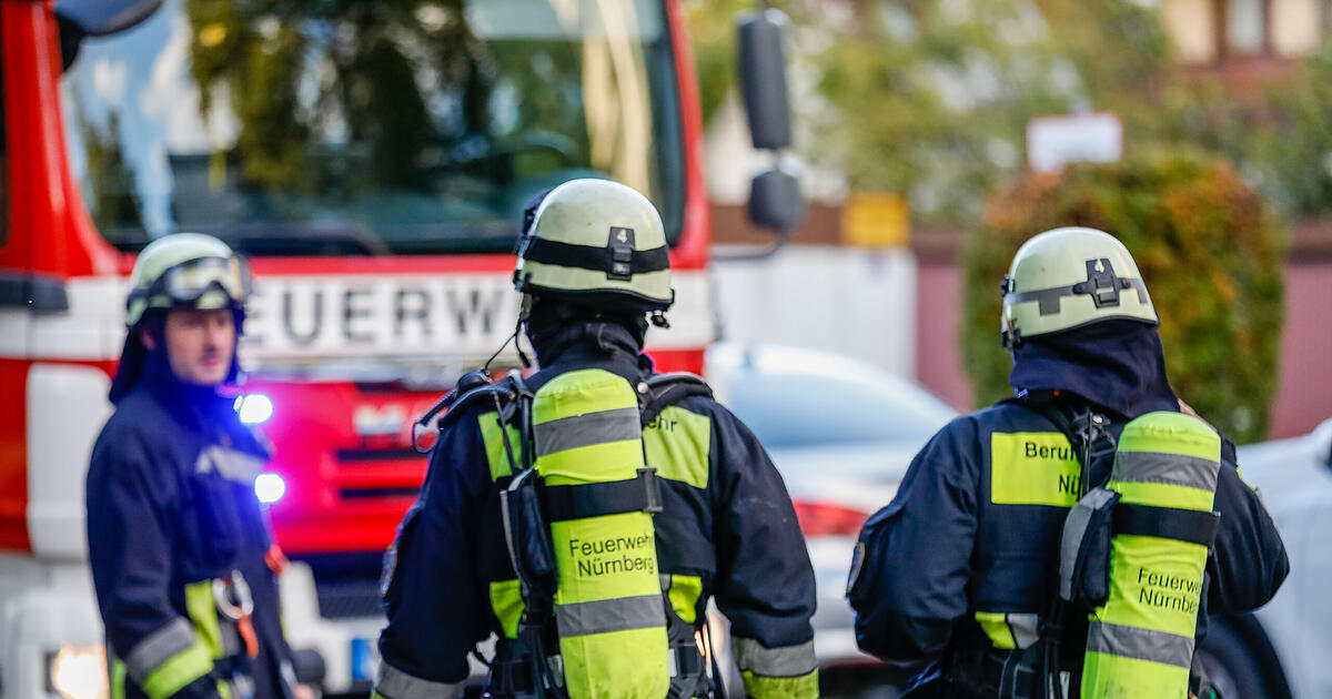 Nuremberg: Smoke rises from subway tunnel - | Fire department in action