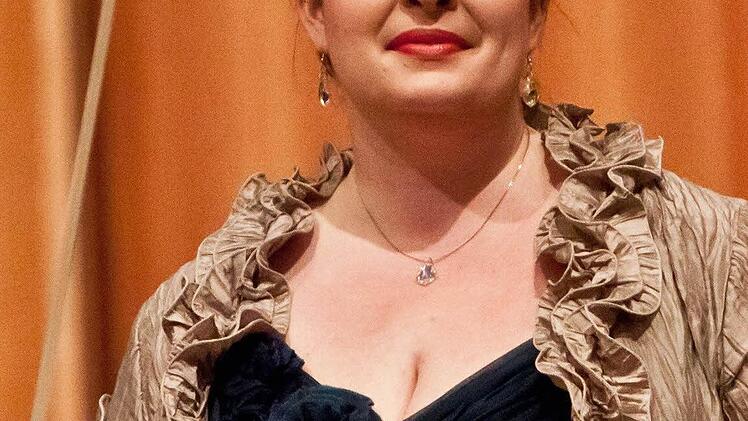 Celste Siciliano beeindruckte das Publikum mit dem Csardas der Rosalinde aus der "Fledermaus" von Johann Strauß.Foto: Jochen Berger