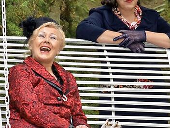 Hilde Volksmann 2014 in "Charley's Tante" als Tante Donna Lucia d'Alvadorez aus Brasilien.