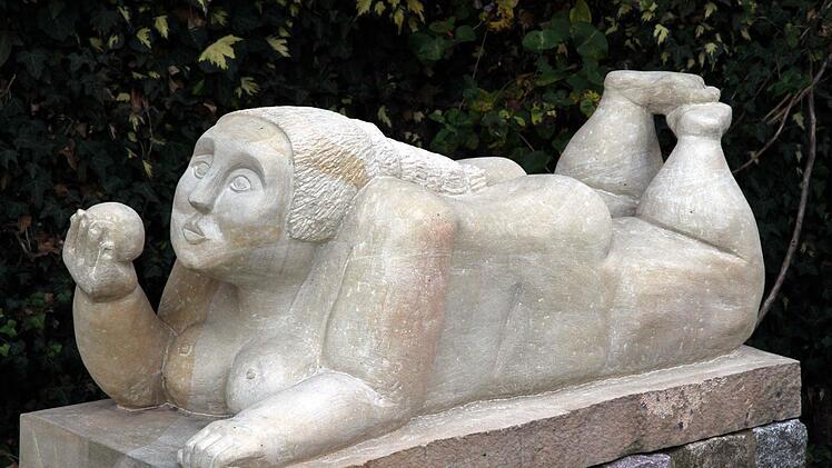 Botero "Blunzn", auch in Strullendorf ein echter "Hingucker".