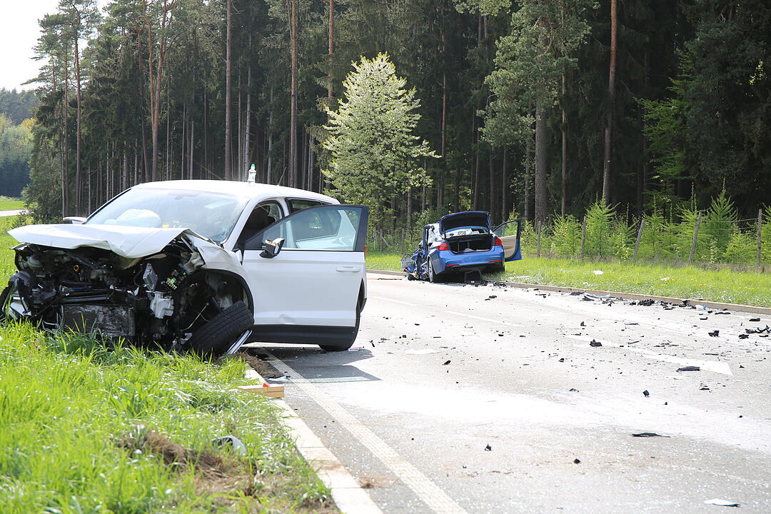 Fünf Verletzte bei Unfall im Landkreis Bayreuth