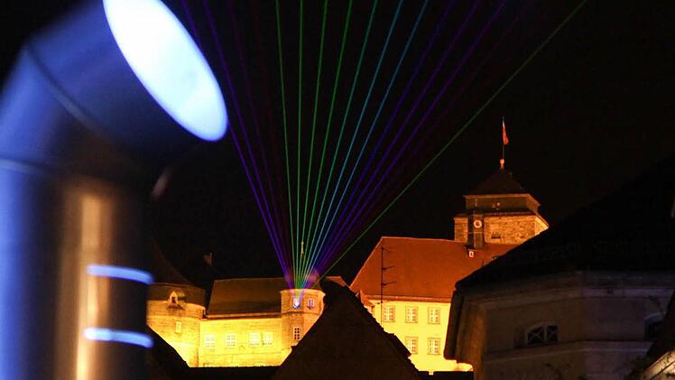 Der Festung Rosenberg wird bei "Kronach leuchtet" in diesem Jahr ein noch größeres Augenmerk eingeräumt werden. Foto: Archiv/Michael Gründel