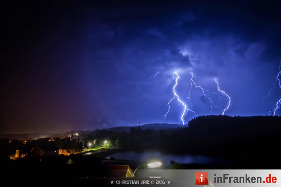 Unwetter über Franken III