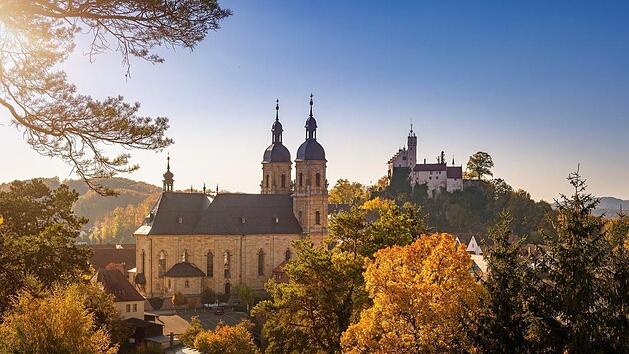Die Wallfahrtskirche von Balthasar Neumann in G&ouml;&szlig;weinstein beeindruckt viele Pilger.  Foto: ChristianeHoeltschl/infrankenpix