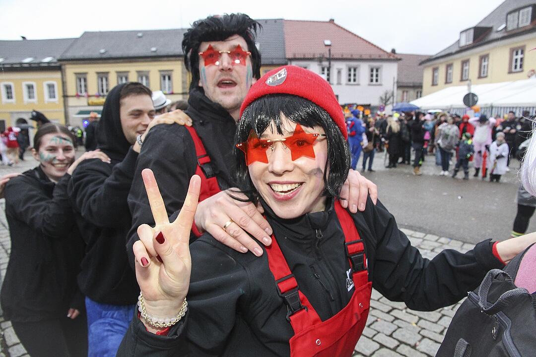 Narrentreiben in Stadtsteinach 2024