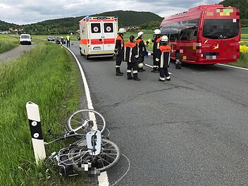 Ein Radfahrer starb am Mittwoch im Kreis Kronach. Foto: News5/Fricke