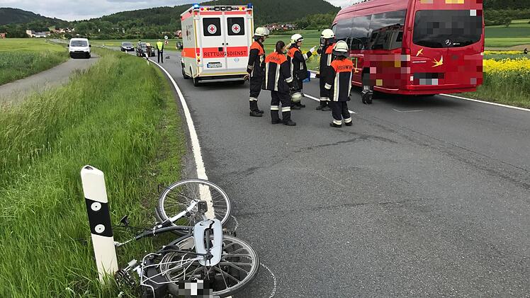Ein Radfahrer starb am Mittwoch im Kreis Kronach. Foto: News5/Fricke