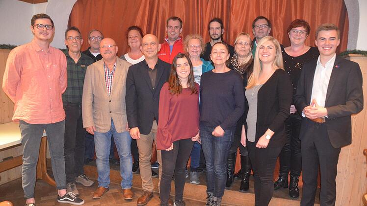 Die Stadtratskandidaten der SPD Baiersdorf Foto: privat