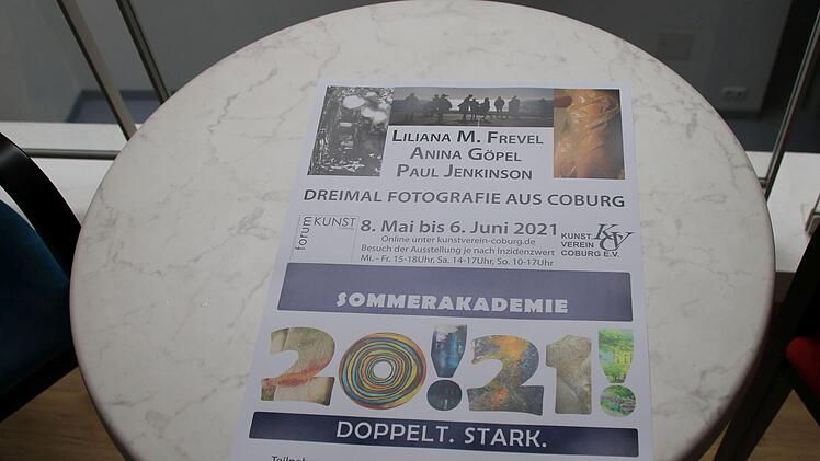Impressionen der Online-Ausstellung des Kunstvereins Coburg zur Coburger Sommerakademie der Jahre 2019 und 2020.Foto: Jochen Berger