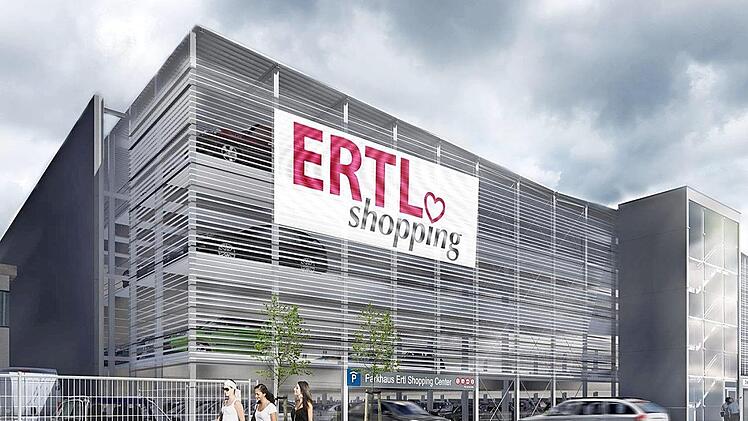 So wird sich das Parkhaus am Ertl-Zentrum von der Emil-Kemmer-Straße aus präsentieren. Vorlage: Fa. Goldbeck