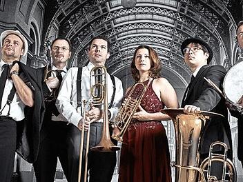 Jazz mit der "BlechMafia" gibt es beim Musiksommer Obermain auf Kloster Banz. Foto: BlechMafia Nürnberg