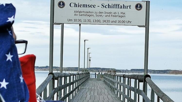 Die Wunschfahrt von Conny führte an den Chiemsee.