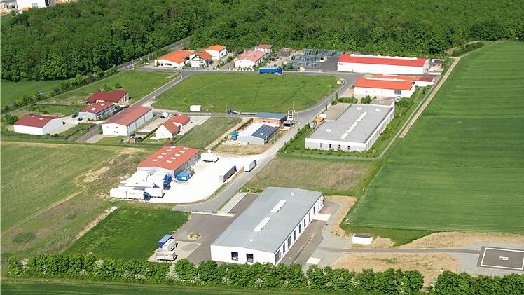 Das Gewerbegebiet Fröhstockheim bekommt im Flächennutzungsplan Ausdehnungsmöglichkeiten nach Süden sowie Platz für erneuerbare Energien, Solar und einen Energiewald.  Foto: Gemeinde Rödelsee