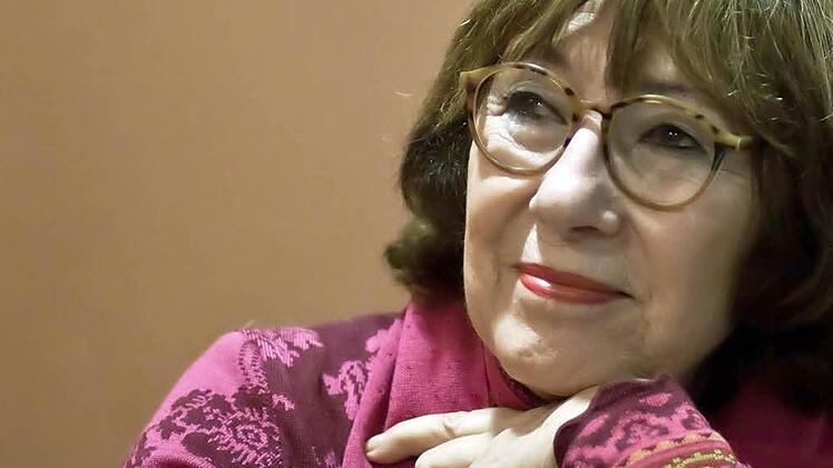 Jeanine Meerapfel am Dienstag bei ihrem Besuch im Coburger "Utopolis". Ihr Streifen "Der deutsche Freund" ist heute nochmals als "VHS-Film der Woche" zu sehen. Foto: Jochen Berger