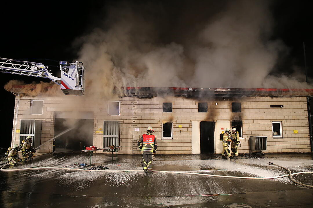 Feuerwehr kann Explosion verhindern