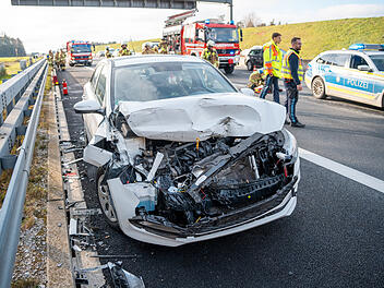 Gaffer sorgt nach Unfall auf A6 für Ärger