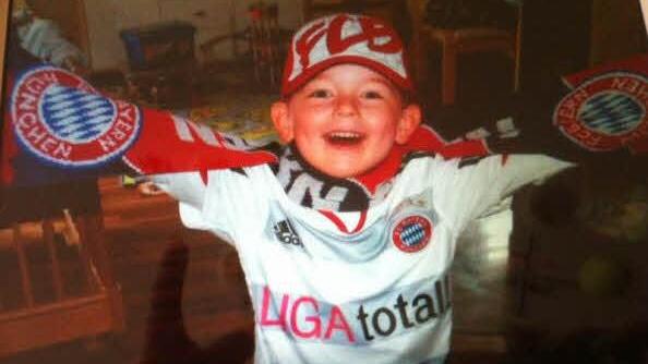 Luca Kellner ist auch ein Bayern-Fan. Foto: Kellner
