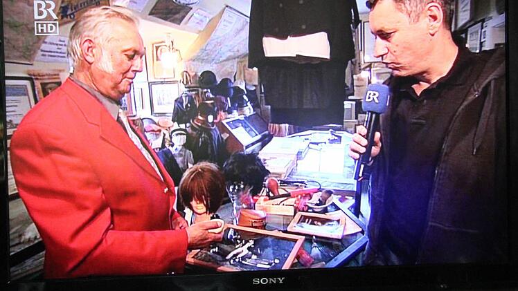 Heinz Braunreuther (links) im Interview.