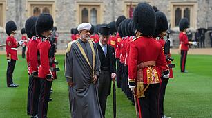 Staatsbesuch des Sultans von Oman in Gro&szlig;britannien