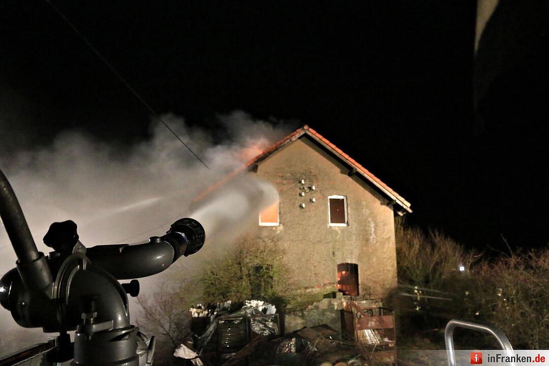 10.02.2016 Scheune brennt bei Burgebrach
