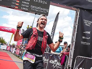 Vorra l&auml;uft beim Ultratrail in Nesselwang aufs Podest