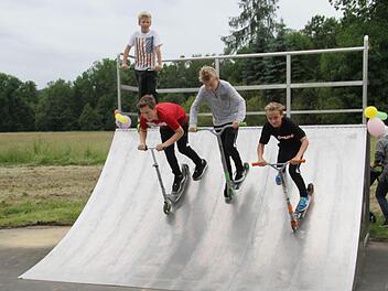 Nicht nur bei Skateboardern kommt die Anlage gut an, sondern auch bei Scooterfahrern Foto: Sonny Adam