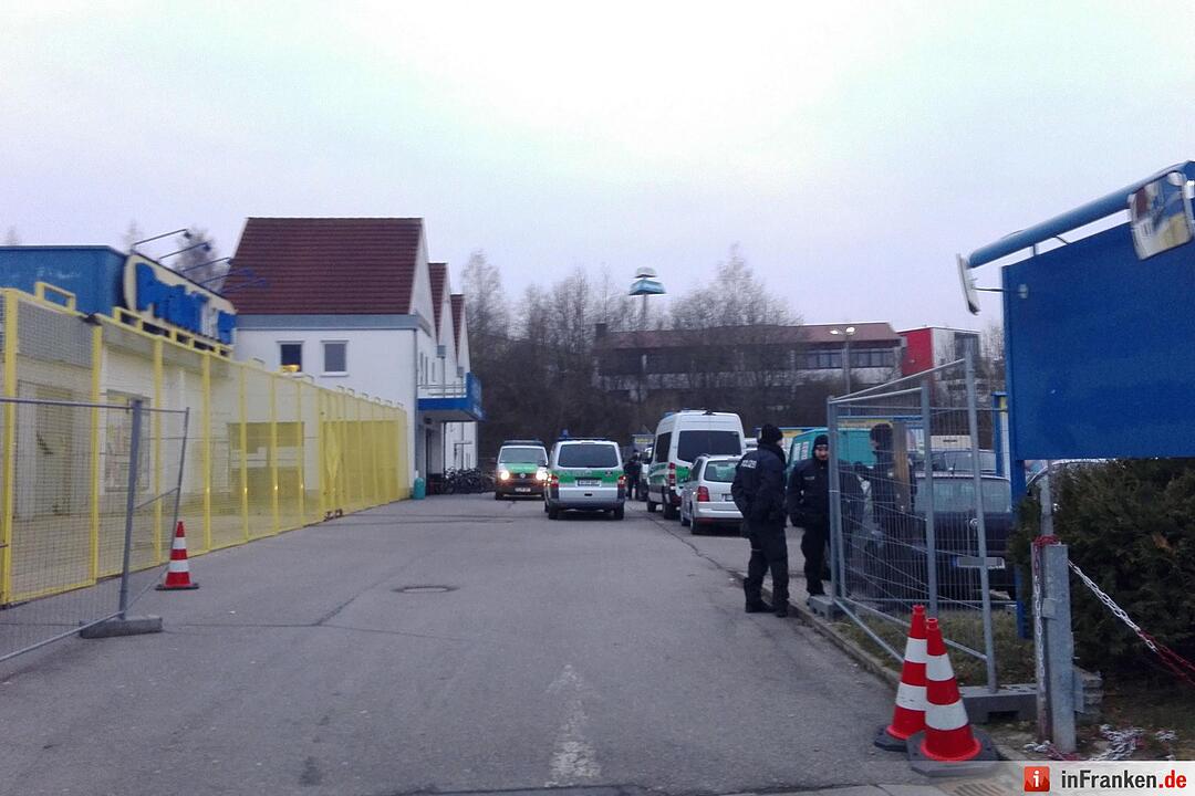 Razzia in Unterkunft für Asylbewerber in Zirndorf