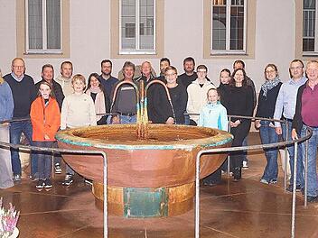 Die Gr&uuml;ndungsmitglieder des Vereins Blaskapelle Bad Bocklet e.V.