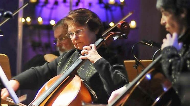 Das Kammerorchester Bad Kissingen spielte Mozarts Requiem. Foto:  Christian Dijkstal
