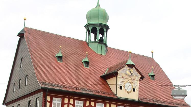 Ausblick auf das Staffelsteiner RathausFoto: Matthias Einwag