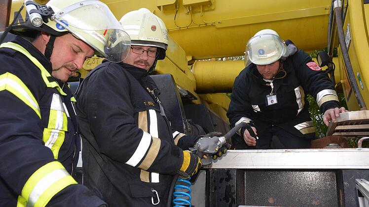 Unfall bei Albertshausen.