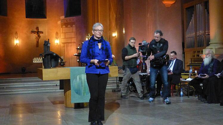 23. November 2014: ZDF-Liveübertragung des Fernsehgottesdienstes aus der Erlöserkirche in Bad Kissingen.