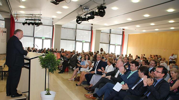 Landrat Thomas Bold dankt Joachim Schwigon.Thomas Malz