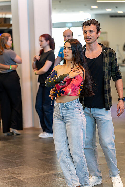 Das Festival bot viele Workshops f&uuml;r Anf&auml;nger und Profis!