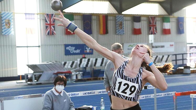 Im Kugelstoßen hätte sich Fünfkämpferin Hanna Schmitt mehr als die erreichten 9,62 Meter gewünscht.  Foto: Alfred Rineck