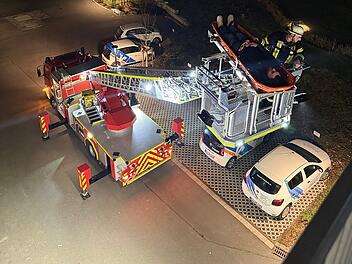 Für den Ernstfall geprobt: Feuerwehrübung in neuem Kulmbacher Wohnstift