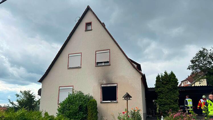 Reichenschwand: Brand in Einfamilienhaus - enormer Sachschaden