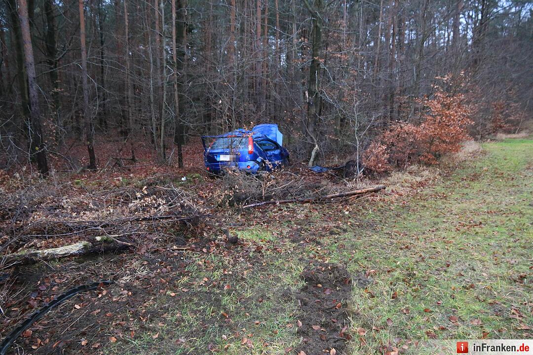 Unfall zwischen Bamberg und Geisfeld