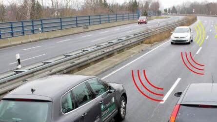 Bei Anruf Gefahr: Die Geisterfahrer-App warnt. Foto: TU Clausthal